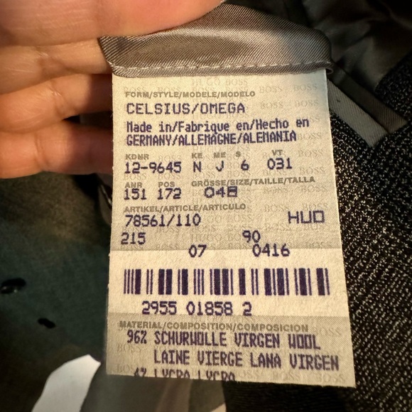 Hugo Boss Virgin Wool Blazer - Picture 5 of 5